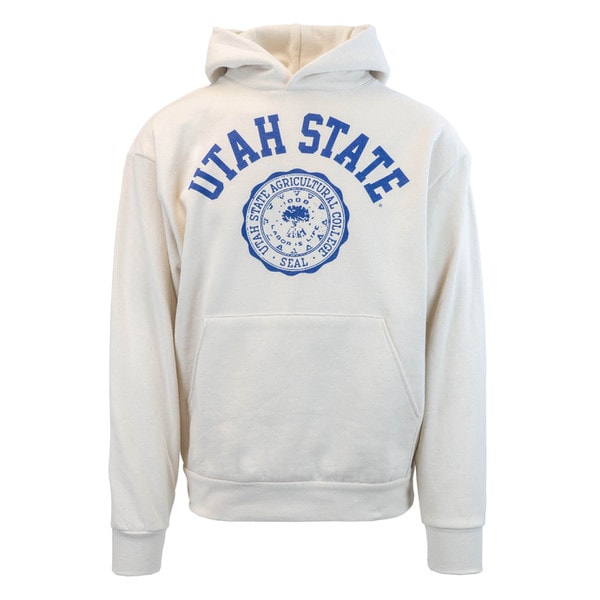 SWEATSHIRT HOODIE UTAH STATE STAMP SEAL TYS DYES